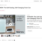 Indiegogo群眾募資廣告成功案例：Townew智慧垃圾桶。